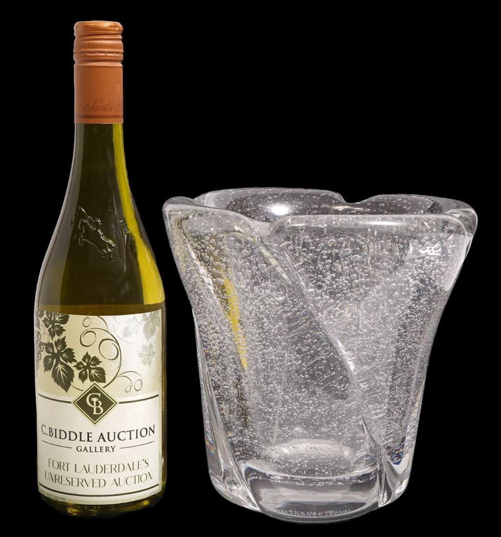 Daum Nancy Bubble Glass Vase (1 of 7)