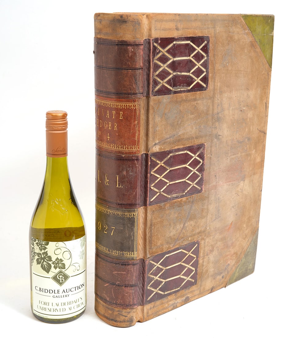 Vintage Corporate/Legal/Estate Ledger Box (1 of 7)