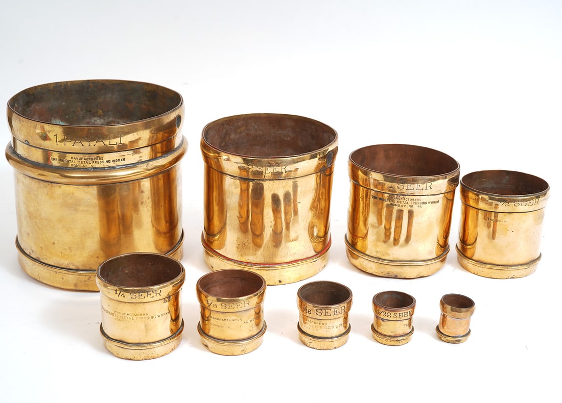 Oriental Metal Pressing Works Graduated Cups (1 of 6)