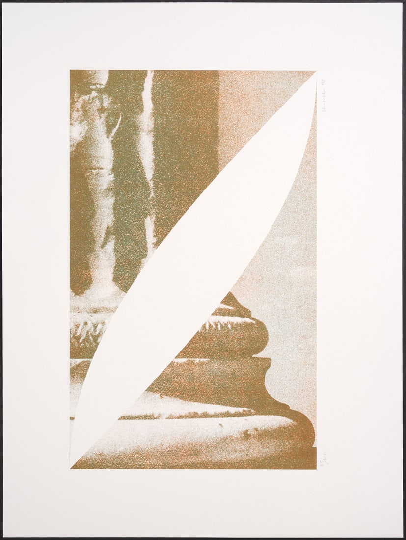 Henry Nichols Cobb 'Homage' Screenprint 1998 (1 of 4)