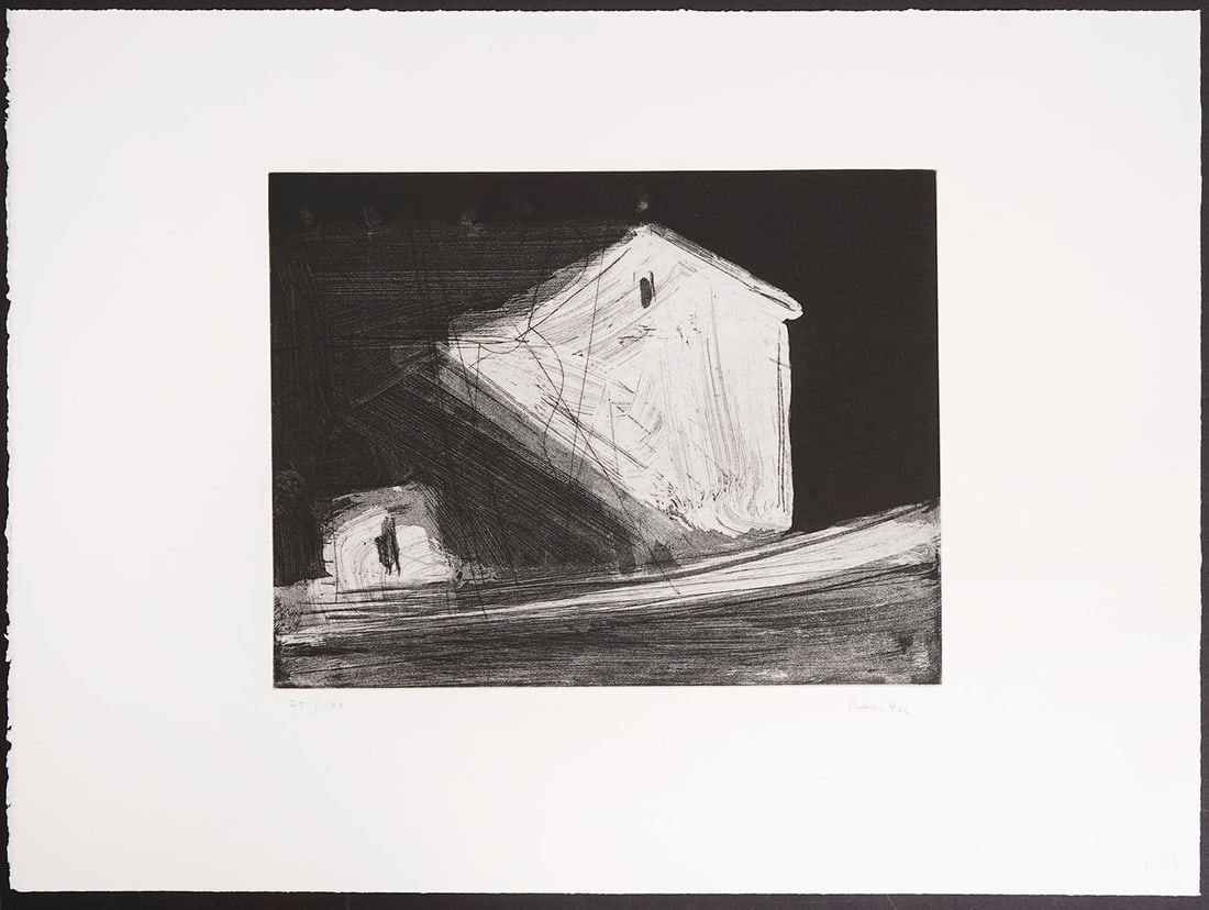 Paul Resika 'The Pier' Aquatint Etching 1995 (1 of 5)