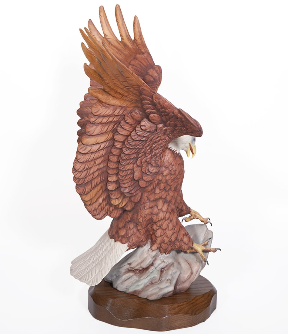 Cybis American Bald Eagle Porcelain Sculpture (1 of 5)