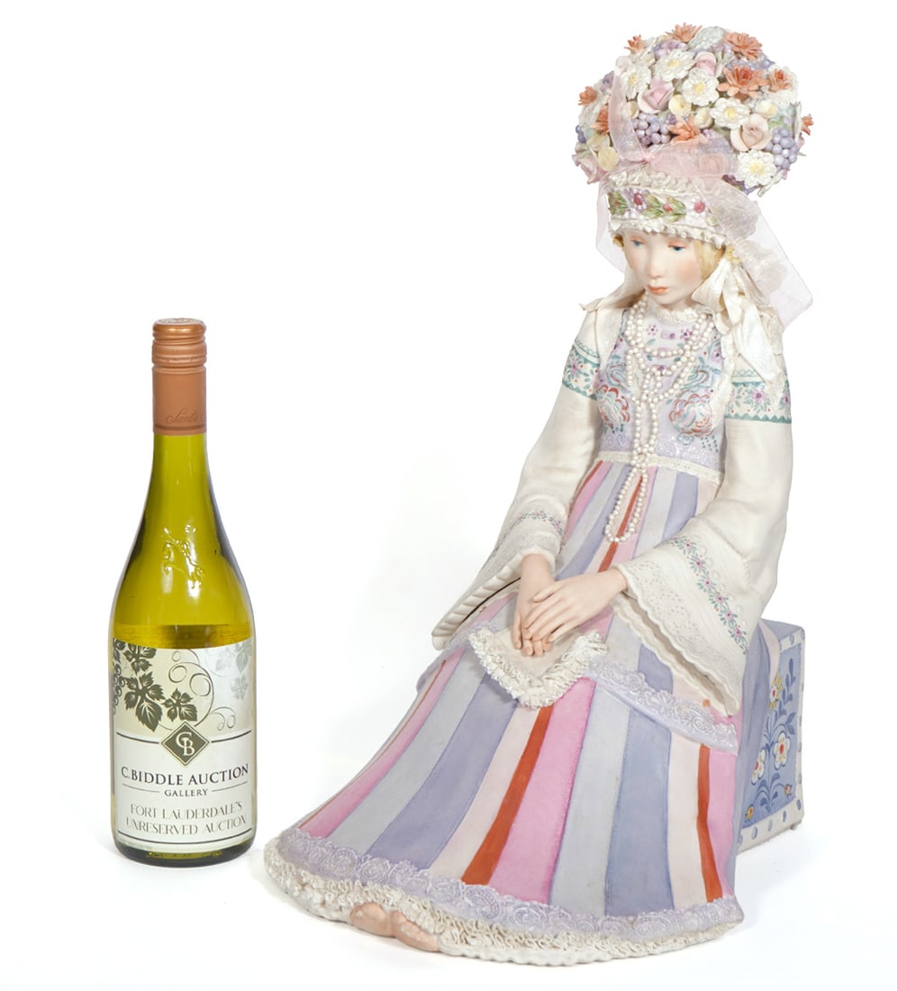 Cybis The Polish Bride Porcelain Sculpture (1 of 11)
