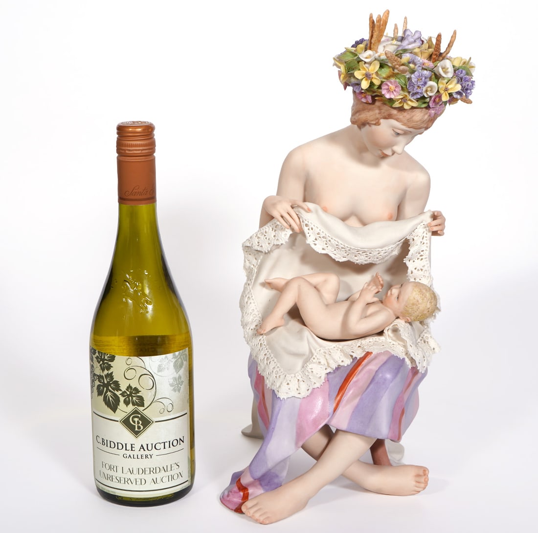 Cybis Lowicz Mother and Baby Porcelain Sculpture (1 of 8)
