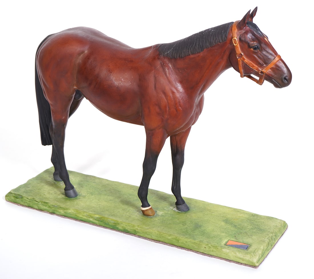 Cybis Porcelain Sculpture of Nashua Racehorse (1 of 8)