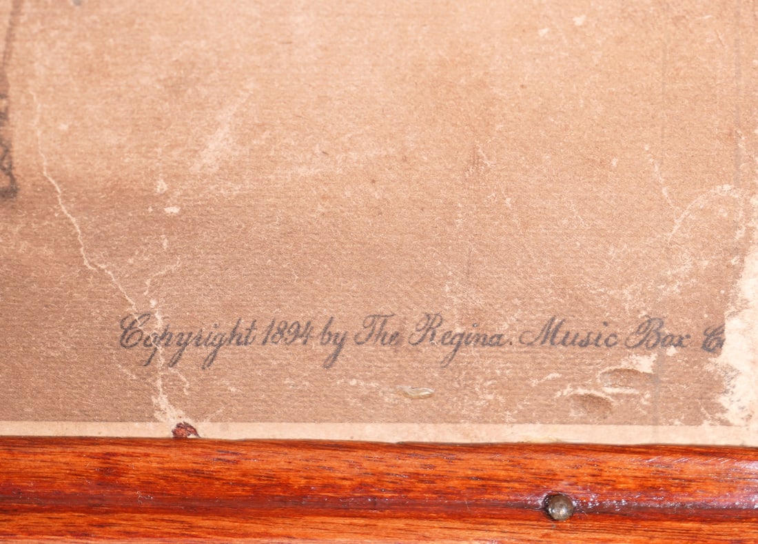 Antique 19th C. Regina Music Box - 8