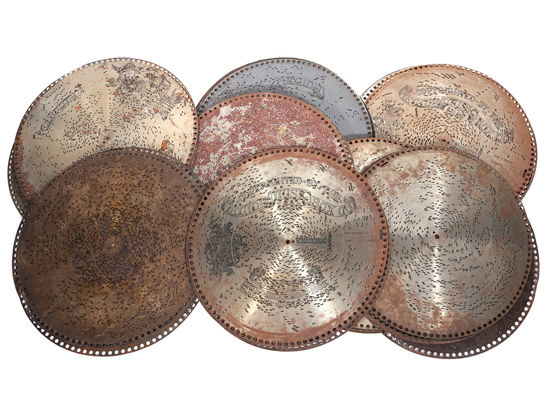 Fifty Assorted Metal Music Discs (1 of 4)