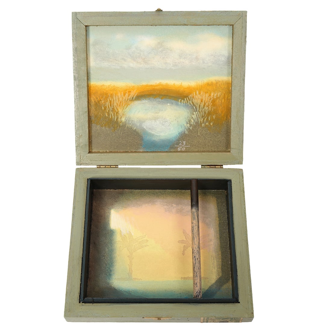 Carol Anthony Pear Box Mixed Media (1 of 7)