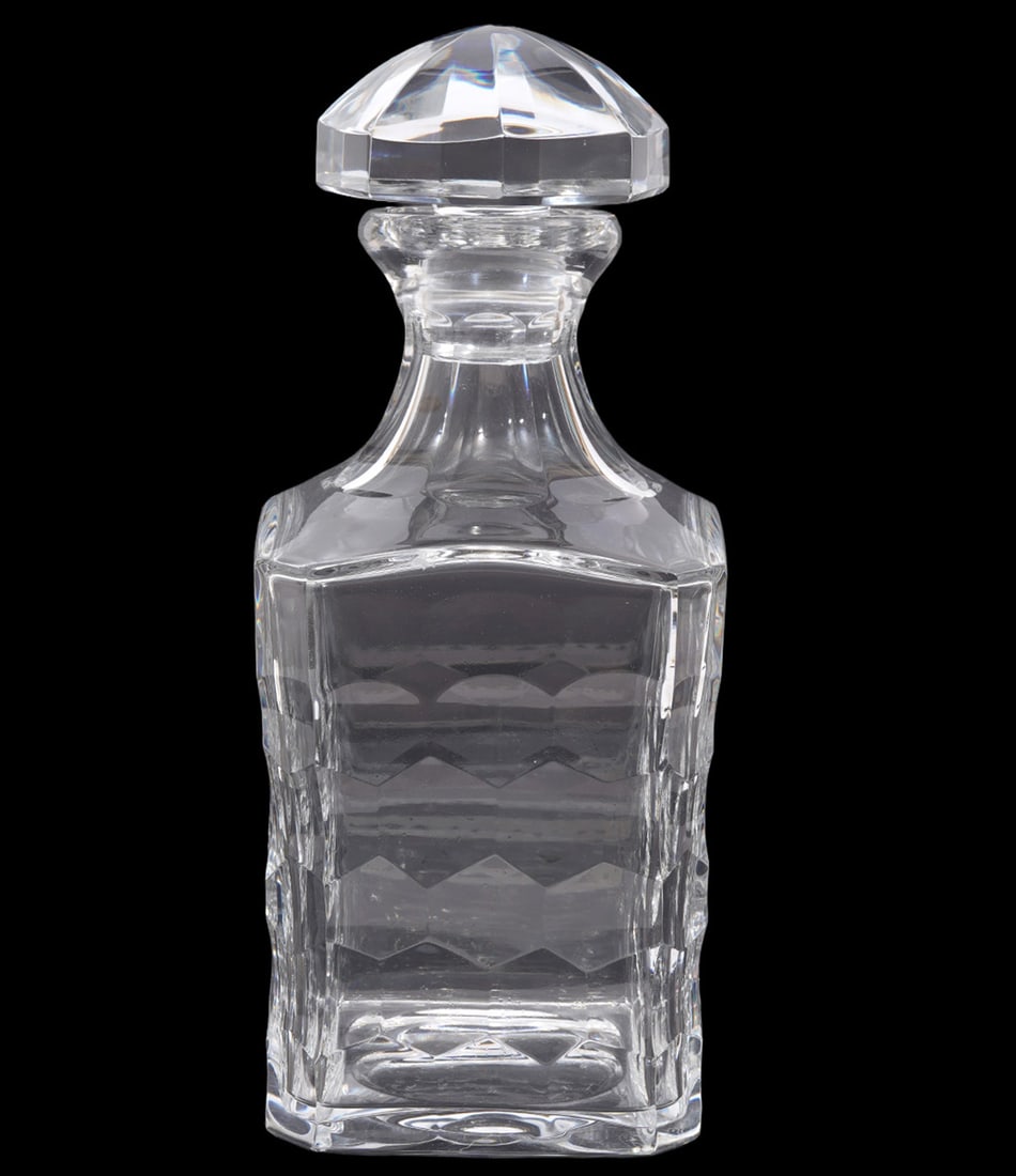 Baccarat Square Honeycomb Whiskey Crystal Decanter (1 of 7)