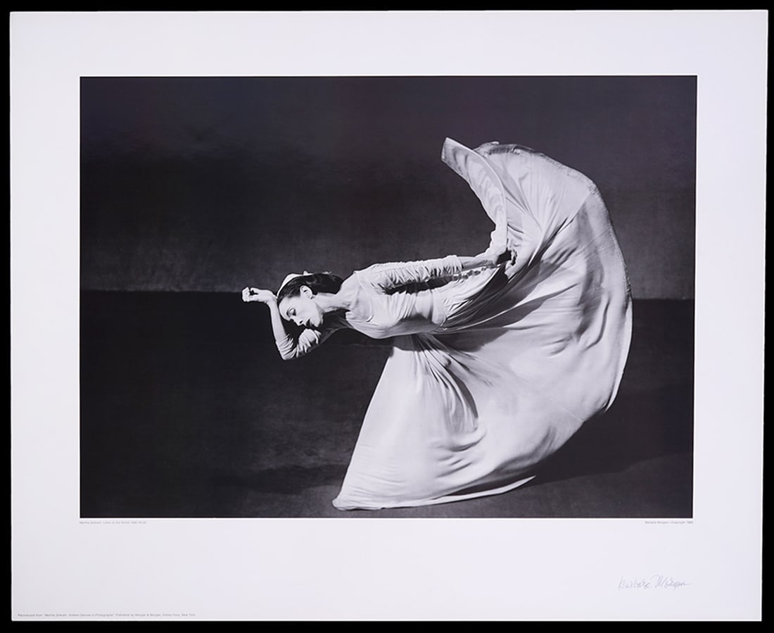 Barbara Morgan Letter to the World Print: Barbara Morgan, American (1900-1992). American photographer Barbara Morgan was commissioned by the Martha Graham Dance Company to capture dancers in motion, including Martha Graham herself, a revoluti