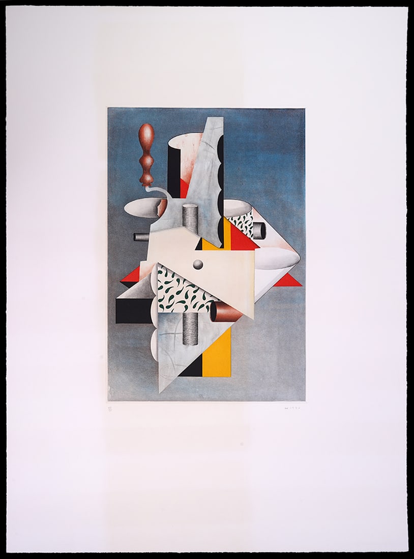 Will Mentor Cubist Composition 1990 (1 of 9)