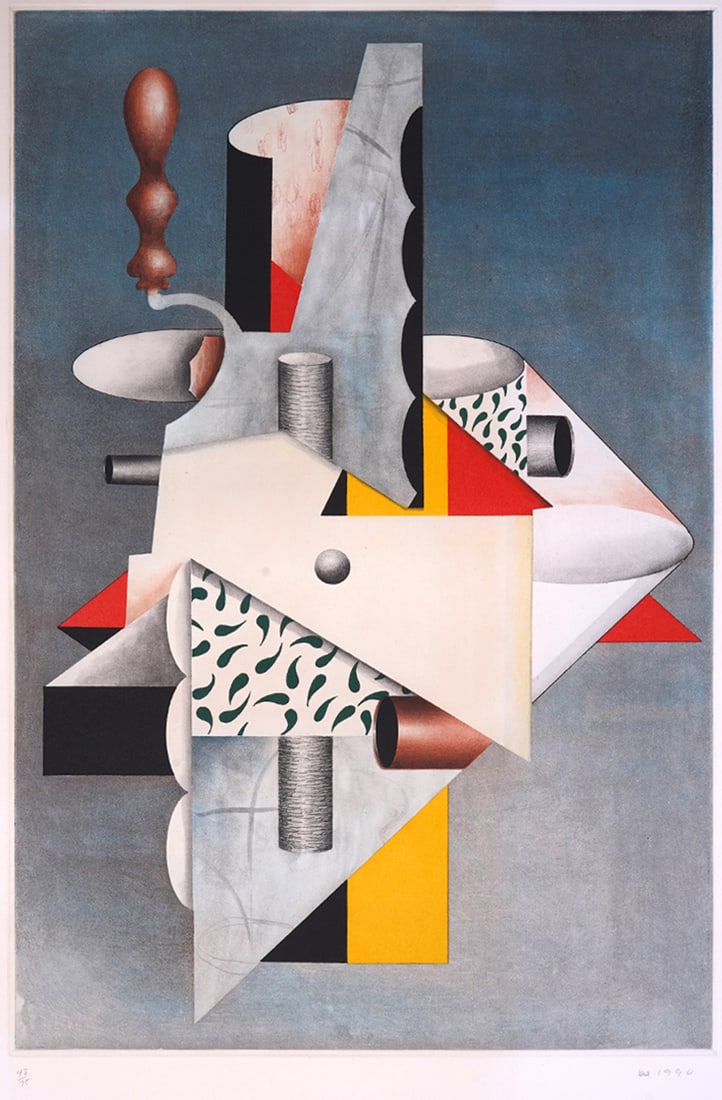 Will Mentor Cubist Composition 1990 - 2