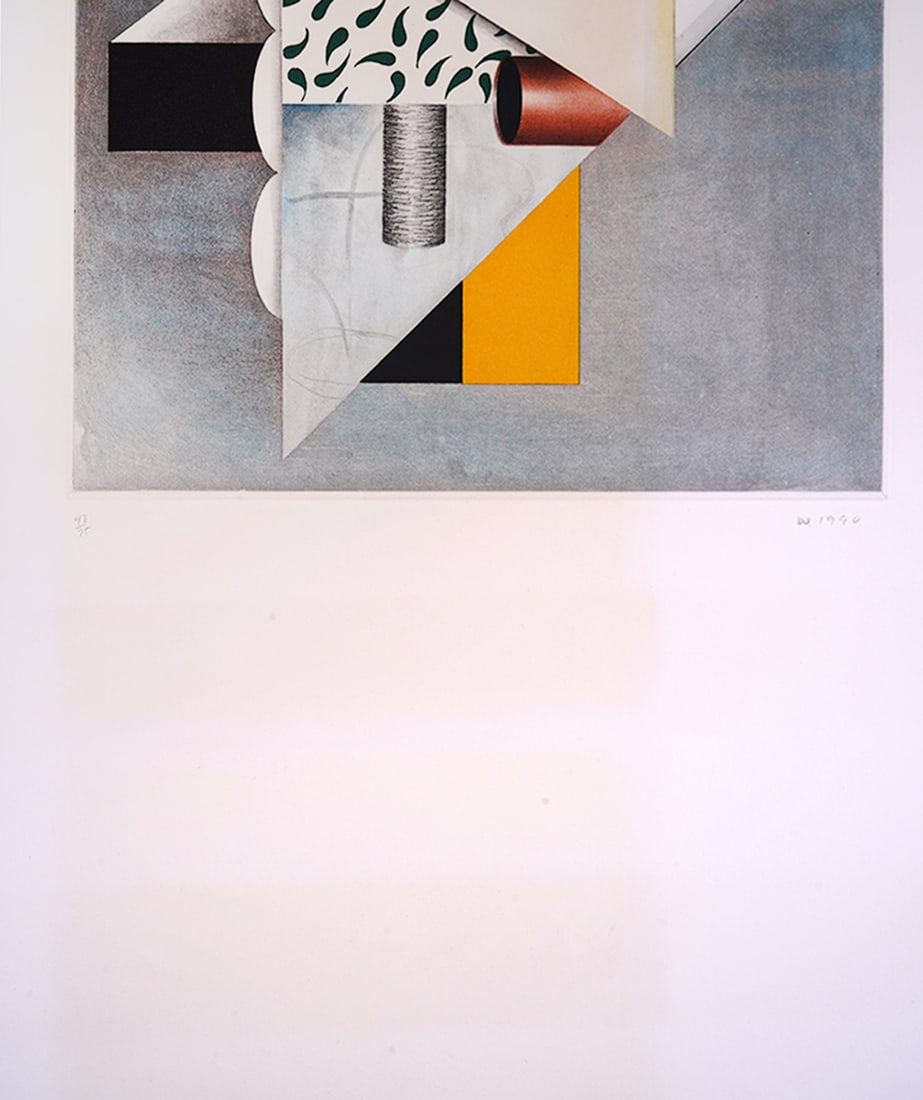 Will Mentor Cubist Composition 1990 - 4