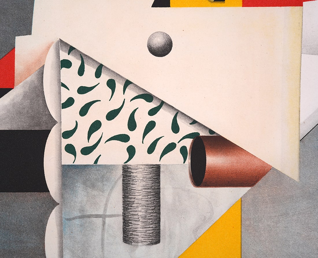Will Mentor Cubist Composition 1990 - 7