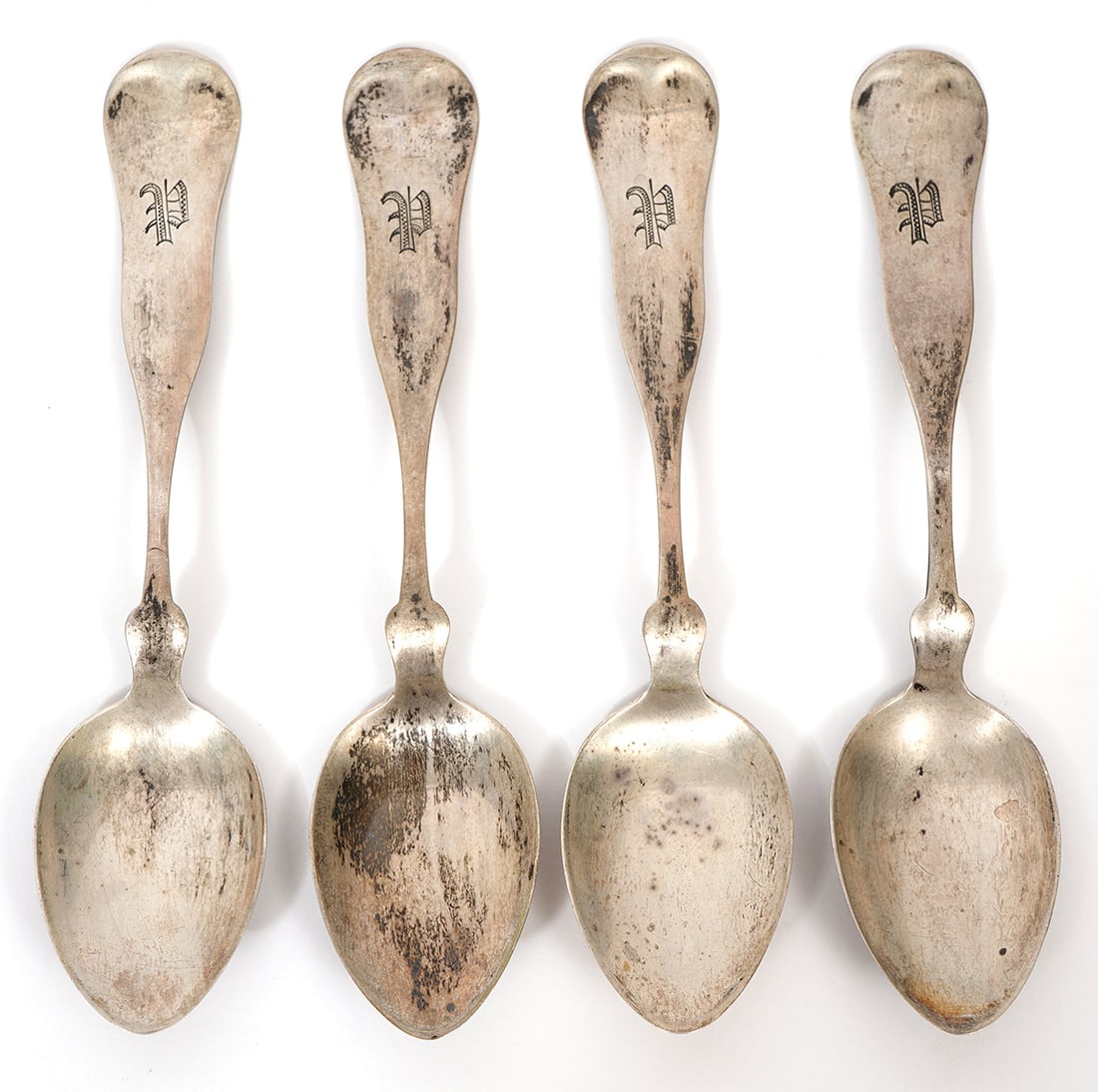 Four Arthur G. Stone Vermont Sterling Spoons (1 of 5)