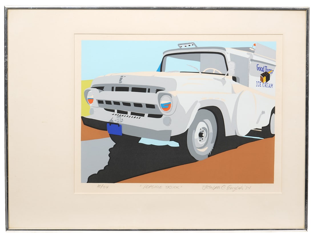 Joseph English "Popsicle Truck" Litho S/N (1 of 6)