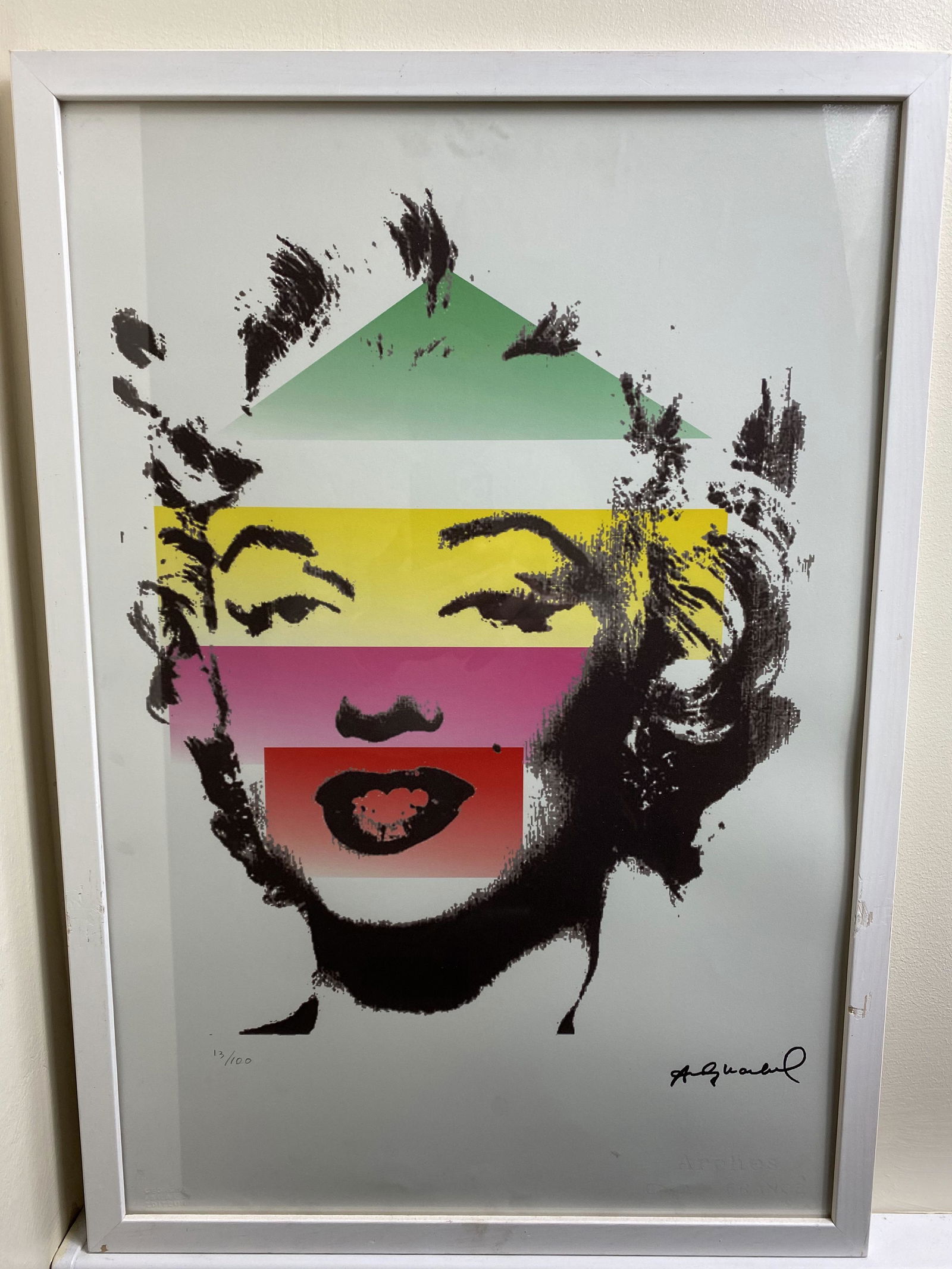 Andy Warhol,marilyn monroe, Original lithograph, (1 of 4)