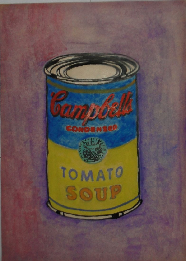 Andy Warhol mixed media on paper signed, sealed,: Andy Warhol mixed media on paper signed, sealed, Measures: 13" x 8 " Inches We make combine shipping This item has limited provenance, it doesn't have any documentation or certification, Sold to the m