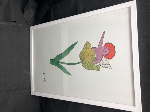 Andy Warhol, Limited Edition Print Plate Signed,: Andy Warhol, Limited Edition Print Plate Signed, Artwork, from Leo Castelli gallery, stamped on reverse, edited by G Israel on Arches paper, numbered edition of 100, 55cm x 38cm, unframed