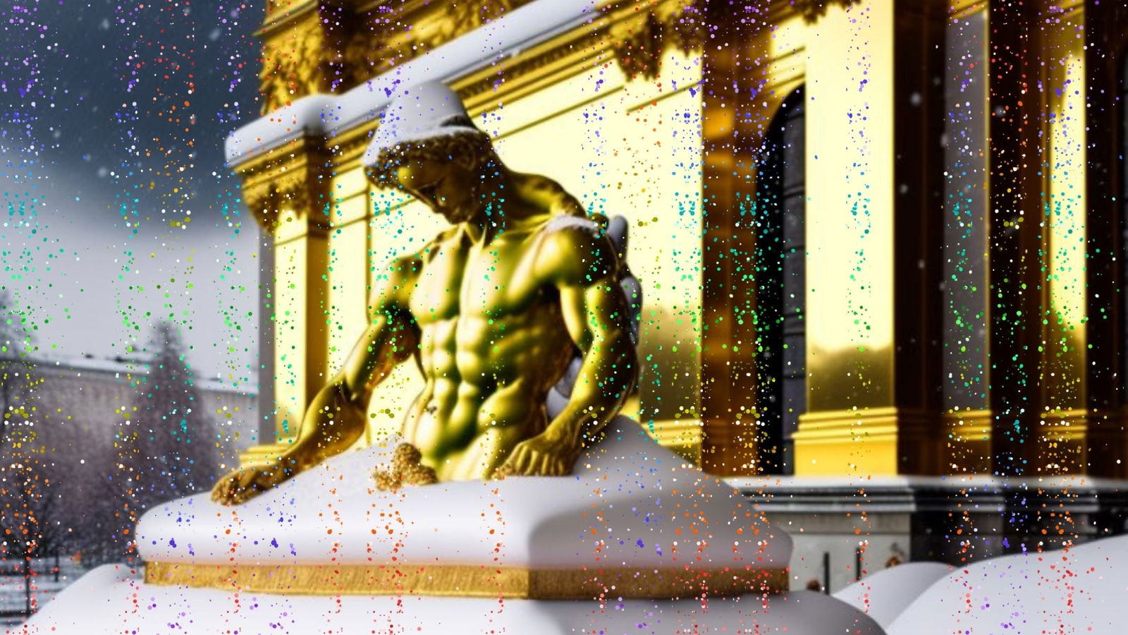 Hulk Having Dinner With Ironman-D1, Print on Canvas Mixed Media, Limited Edition of 500 (1 of 5)