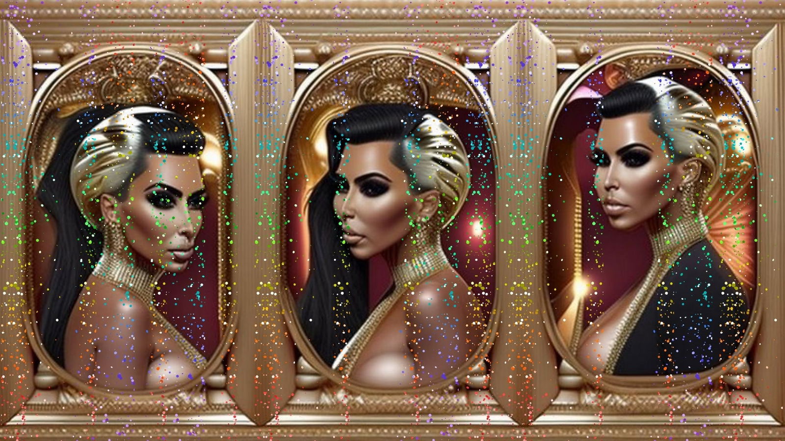 Hulk Having Dinner Alone-D2, Print on Canvas Mixed Media, Limited Edition of 500 (1 of 5)