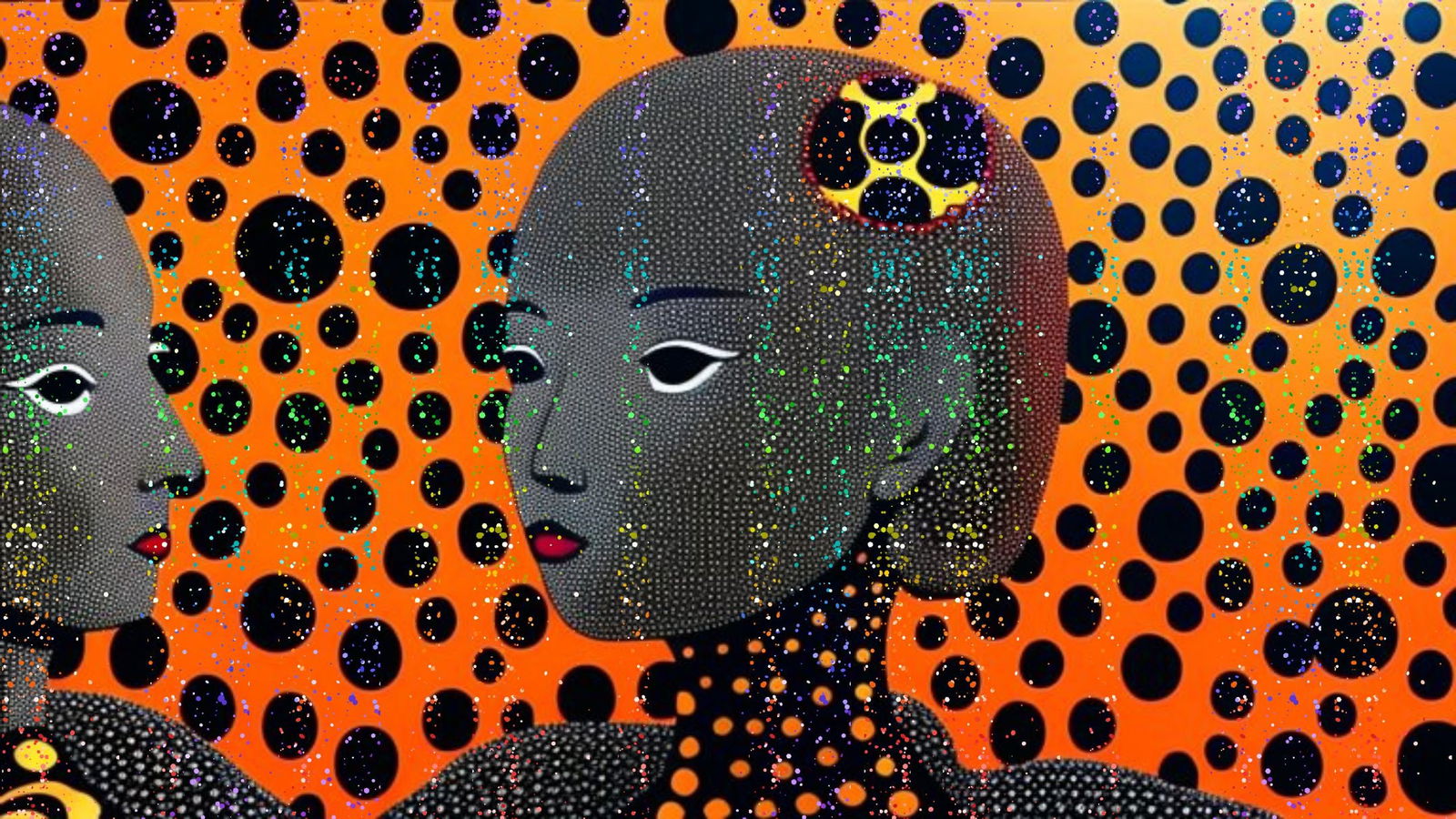 Hulk Having Dinner With Deadpool-D1, Print on Canvas Mixed Media, Limited Edition of 500 (1 of 5)