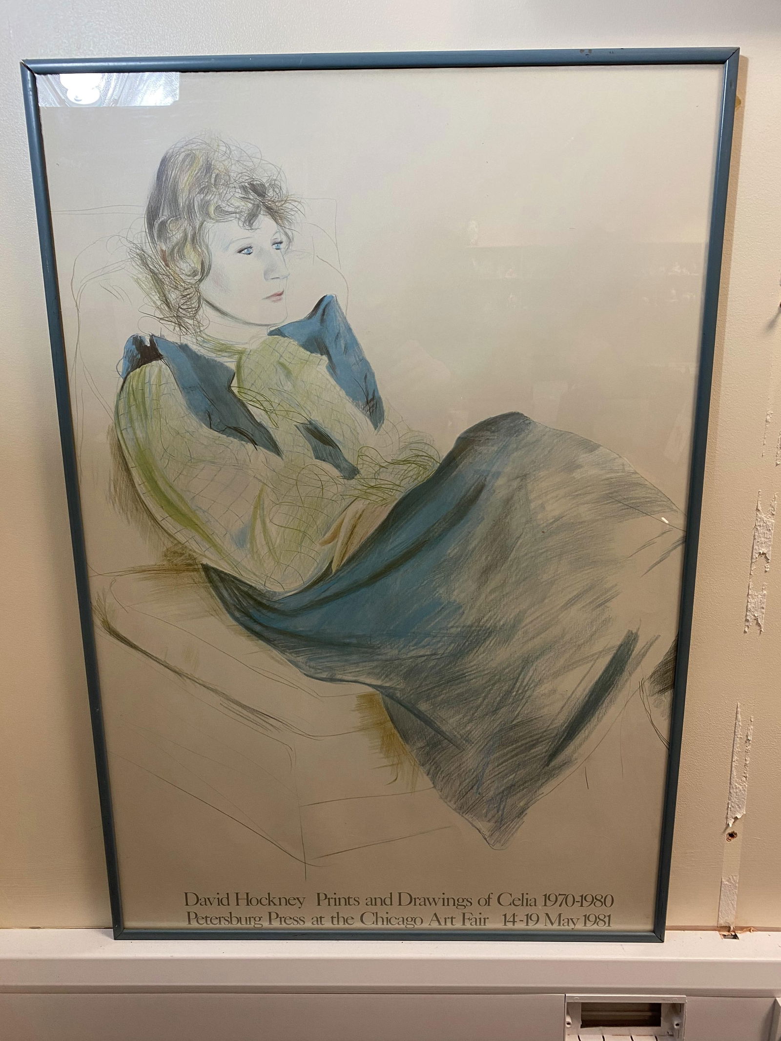 David Hockney, Ceila 1981 Original Poster, (1 of 7)