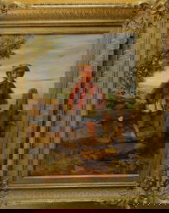 John Constable, Original Oil Painting, Vintage,: John Constable, Original Oil Painting,  No documentation and only 35 years in provenance by private Collection. sold as attributed to the artist and you must do do your own research. Sold as seen.&nbs