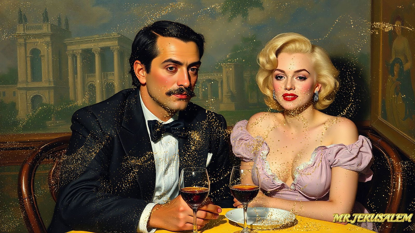 Paul Gauguin - Dinner With Marilyn Monroe-D1, Limited Edition of 50 Pieces, Signed & Numbered (1 of 5)