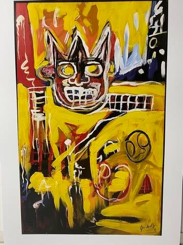 Jean-Michel Basquiat, 1988 Signed In Print, (1 of 10)
