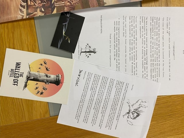 Banksy, The Walled Off Hotel, Original Poster, - 3