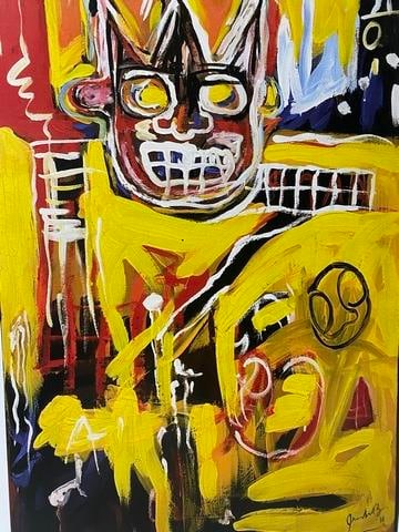 Jean-Michel Basquiat, 1988 Signed In Print, - 5