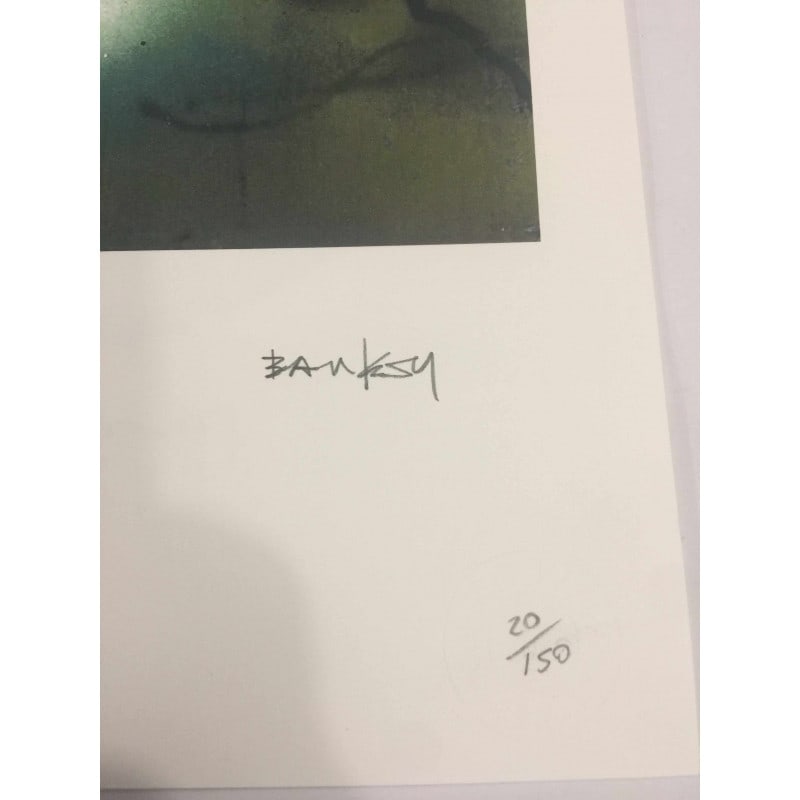 Banksy, “In the manner of”, Limited Edition, Signed Print, Stamp, Seal, - 15