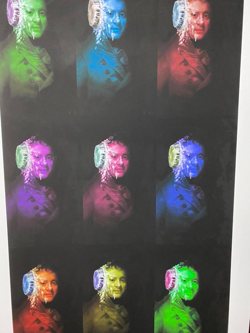 Banksy, In the manner of”, COA. Walled Off Hotel, Original, Limited Edition. Signed. Numbered - 2