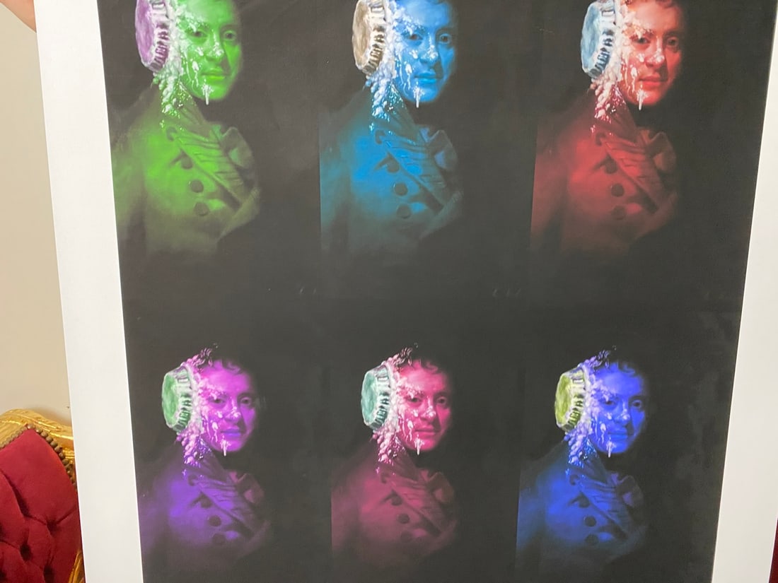 Banksy, In the manner of”, COA. Walled Off Hotel, Original, Limited Edition. Signed. Numbered - 3