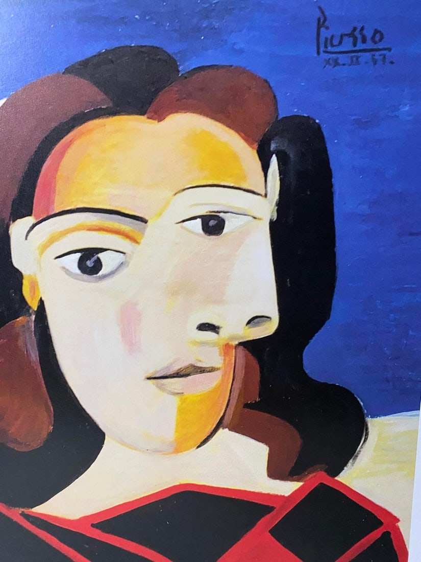 Pablo Picasso, Original Print, Limited Edition, Gallery Seal, Stamped, - 3