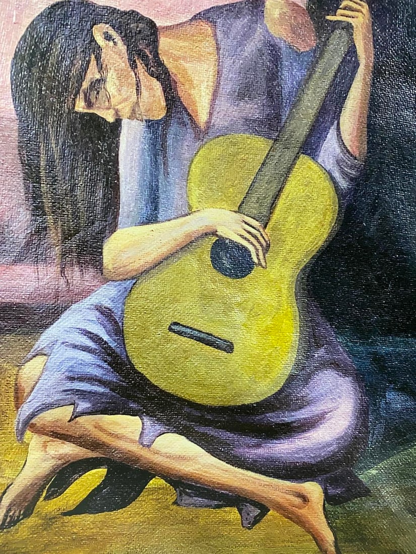 Picasso, ( After ) Signed and Dated In Print - 3