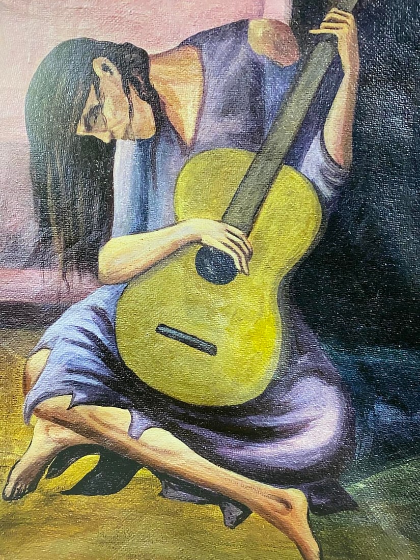 Picasso, ( After ) Signed and Dated In Print - 4