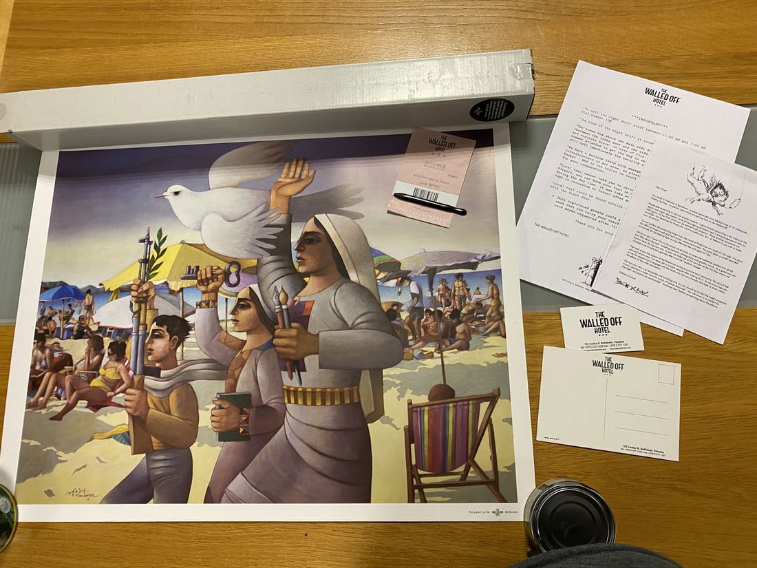 Banksy, The Walled Off Hotel, Original Poster, - 2