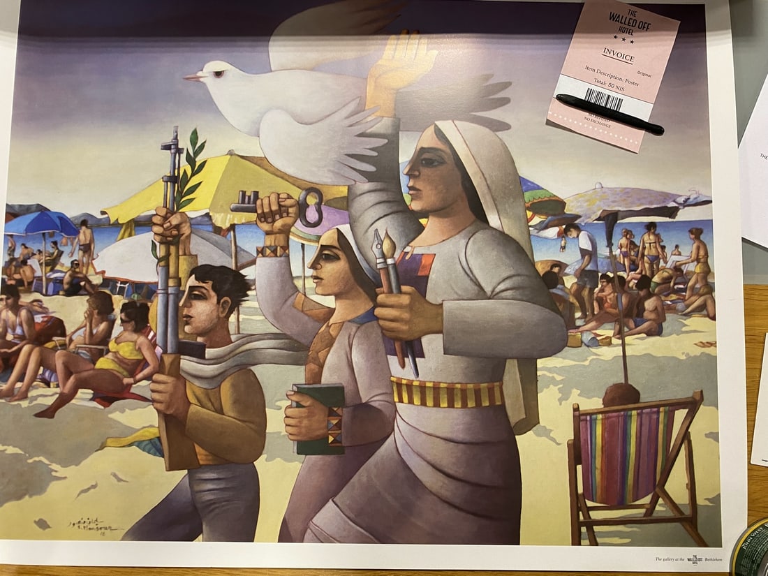 Banksy, The Walled Off Hotel, Original Poster, - 3