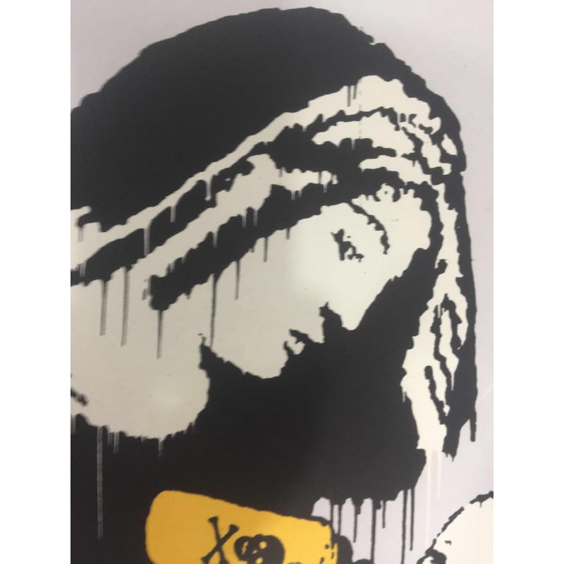 Banksy, In the manner of”, Limited Edition, Signed Print, Seal, Stamp, - 5