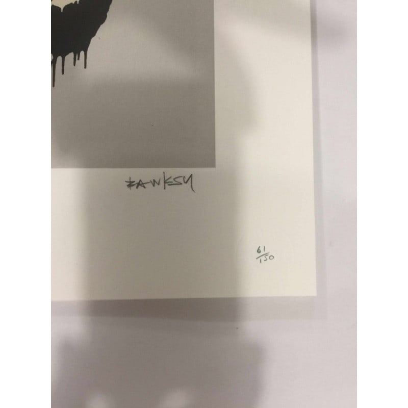 Banksy, In the manner of”, Limited Edition, Signed Print, Seal, Stamp, - 7