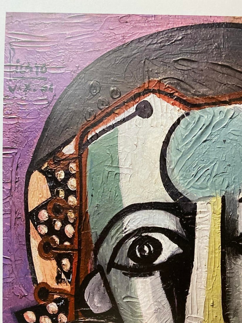 Pablo Picasso, Original Print, Limited Edition, Gallery Seal, Stamped, - 3