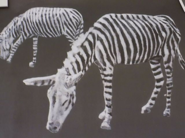 The Walled Off Hotel Gallery- ZEBRA poster by Khaled Hourani (1 of 10)