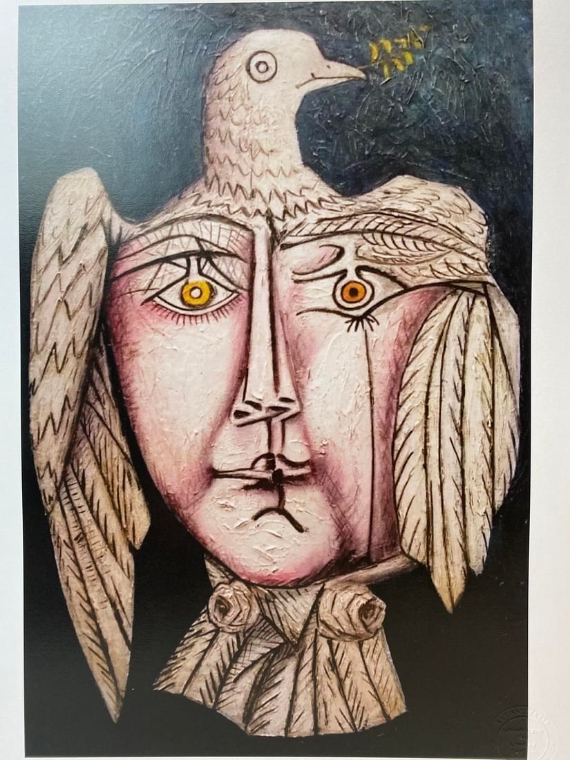 Pablo Picasso, Original Print, Limited Edition, Gallery Seal, Stamped, - 2