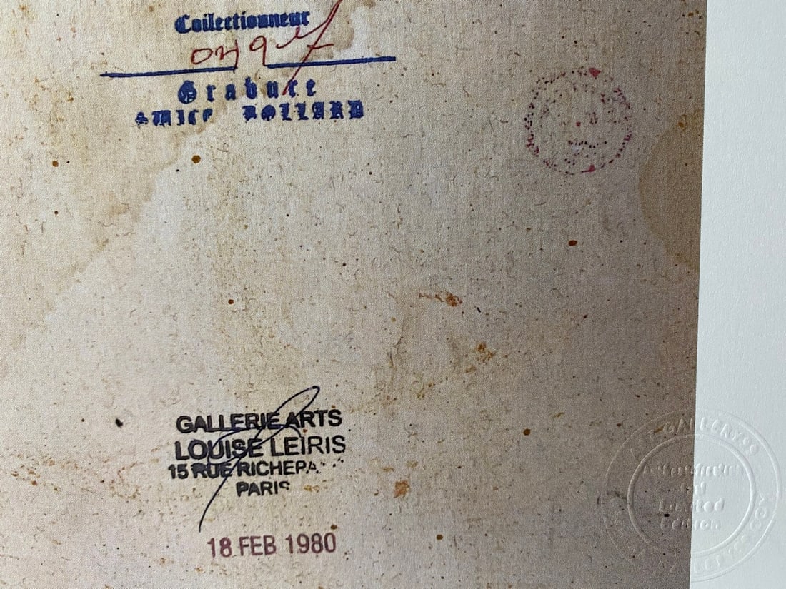 Picasso, ( After ) Vollard Suite Set, 1933, Numbered -2-10- Signed In Print - 5