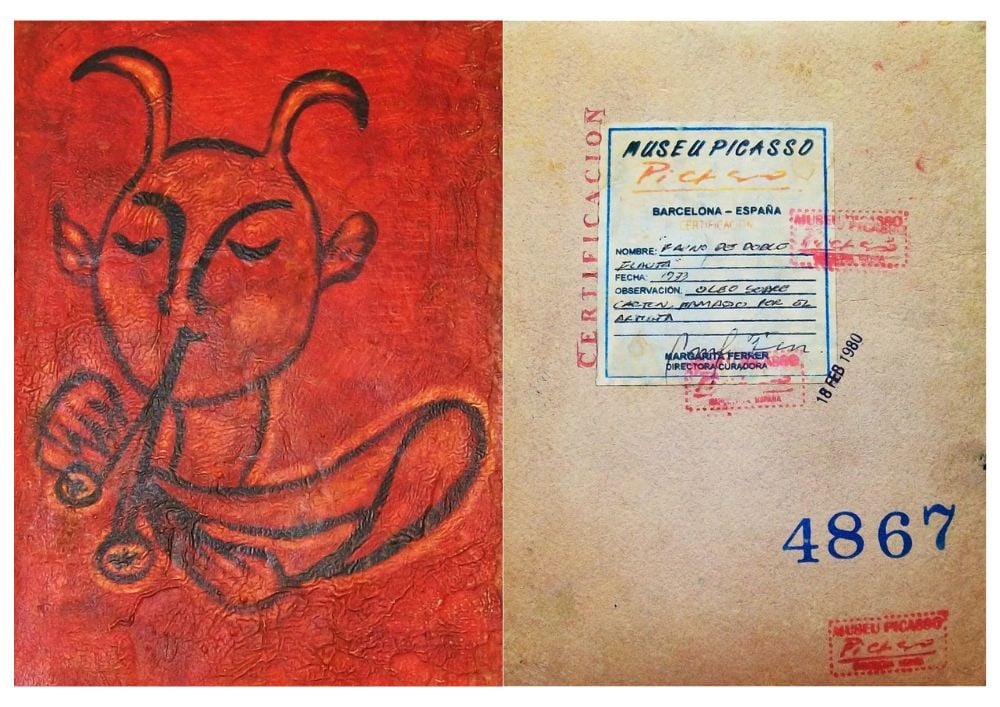 Pablo Picasso, Original Print, Limited Edition, Gallery Seal, Stamped, (1 of 4)