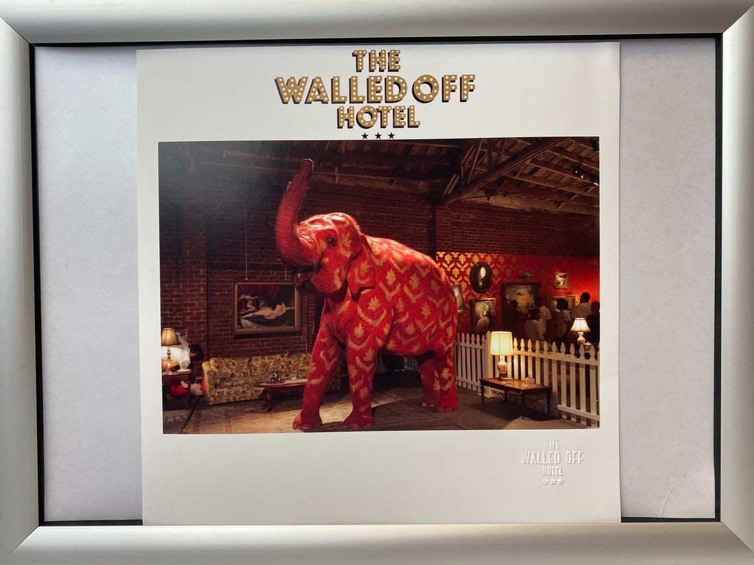 The Walled Off Hotel, Limited Edition, Original Print. - 2