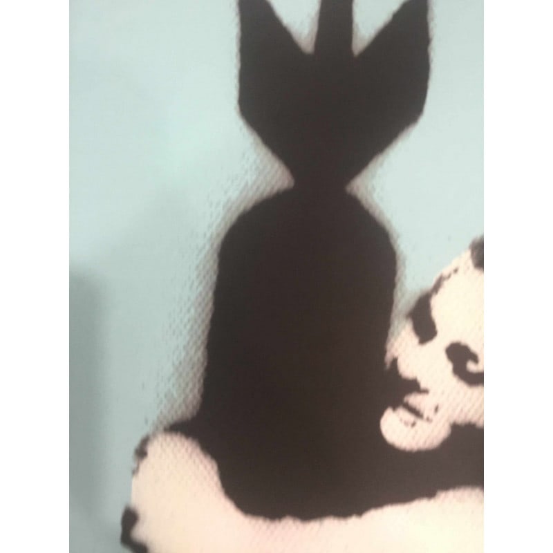 Banksy, In the manner of”, Limited Edition, Signed Print, Seal, Stamp, - 4