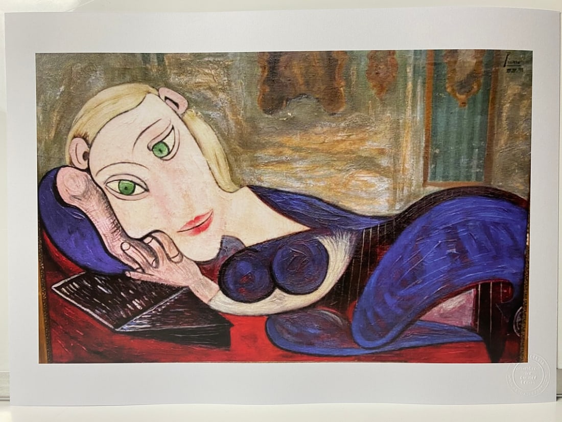 Picasso Original Print, Limited Edition Print Plate Signed, (1 of 8)